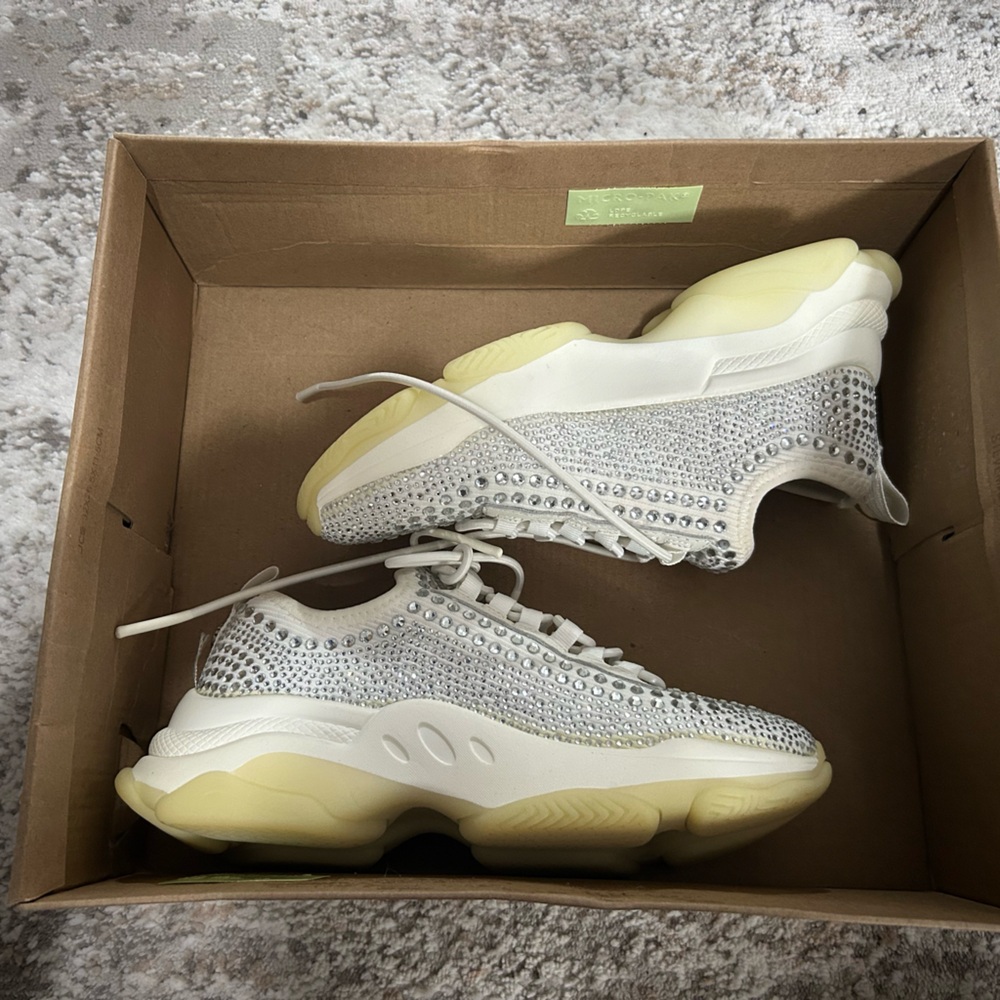 Rhinestone Steve Madden Trainers